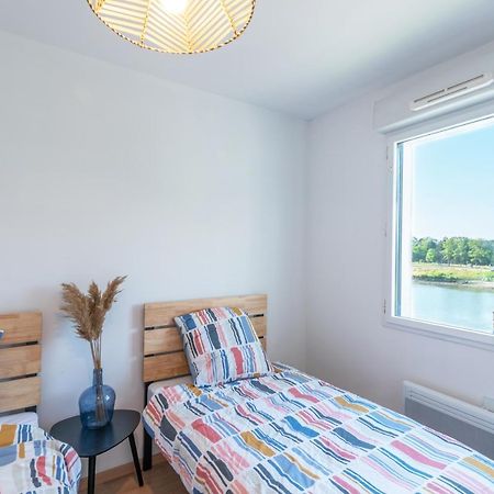 Appartement Saint Goustan : Vue sur la rivière Auray Extérieur photo